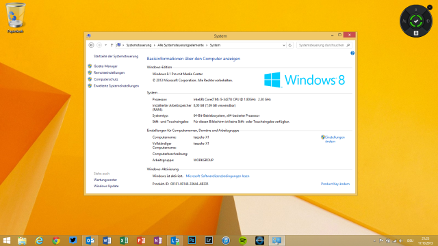 Windows 8.1 Desktop