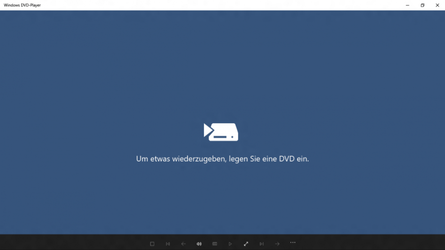 Windows DVD-Player Screenshot